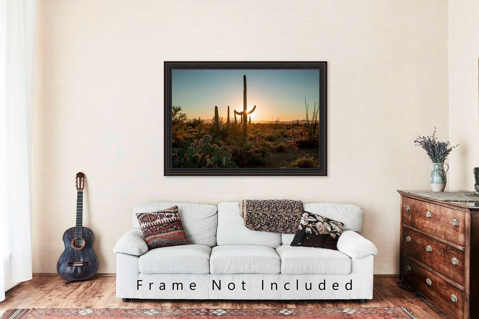 Saguaro Cactus Photography Print: Arizona, Sonoran Desert, Picture, Photo