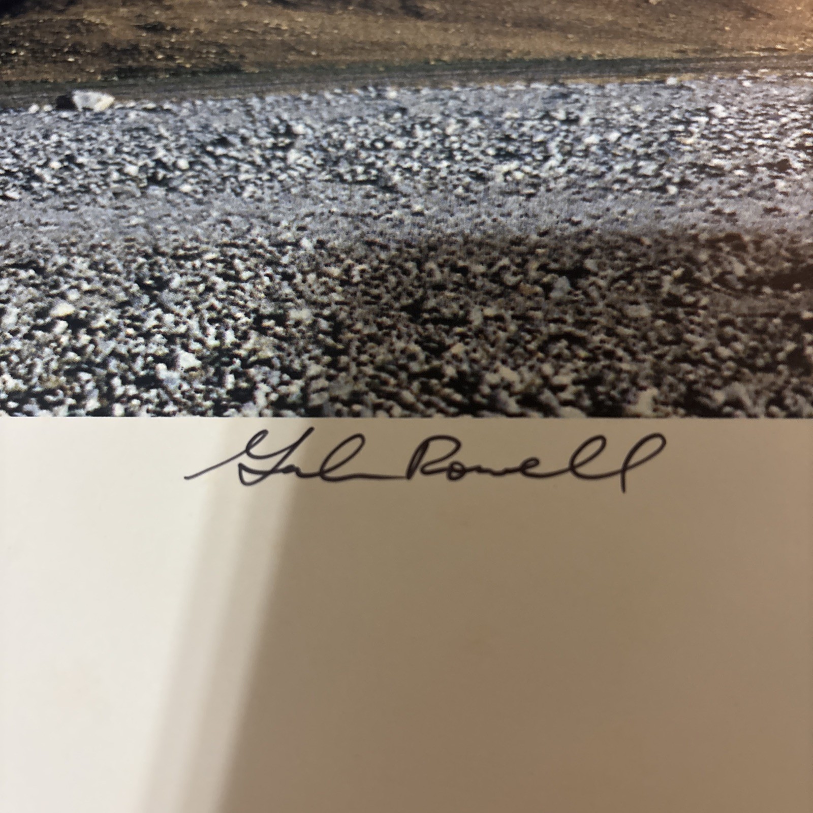 Galen Rowell Signed Poster – My Tibet – Evening on the Tingri – 1988