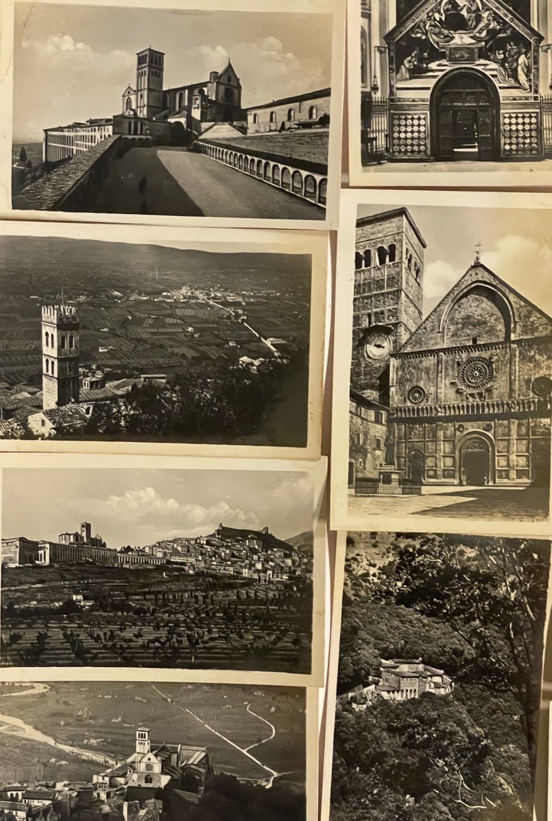 Vintage Photos – Assisi Italy – Basilica of St. Francis, San Damiano.