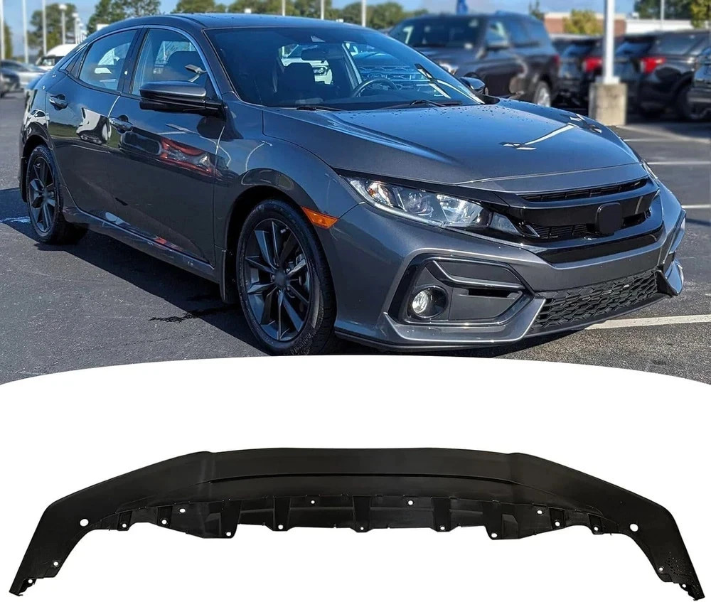 Front Lower Bumper Cover Grille Face Bar Fit for 2017 2018 2019 Honda Civic Hatc