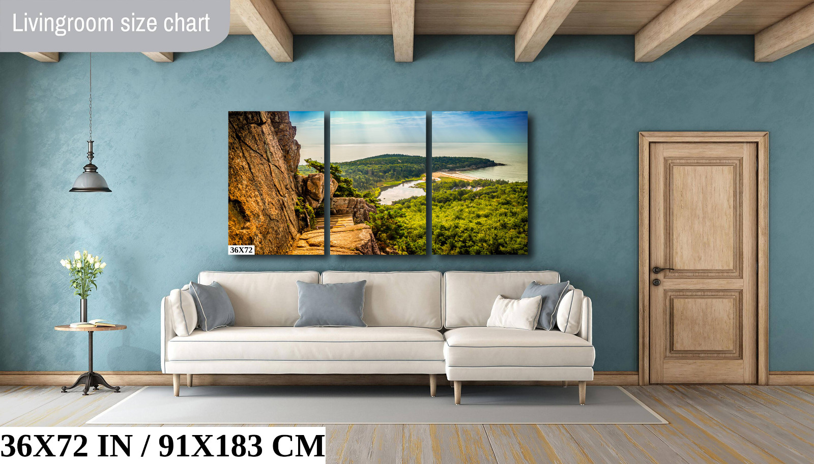 Trailblazing Adventure Beehive Trail Acadia National Park Photography Wall Art