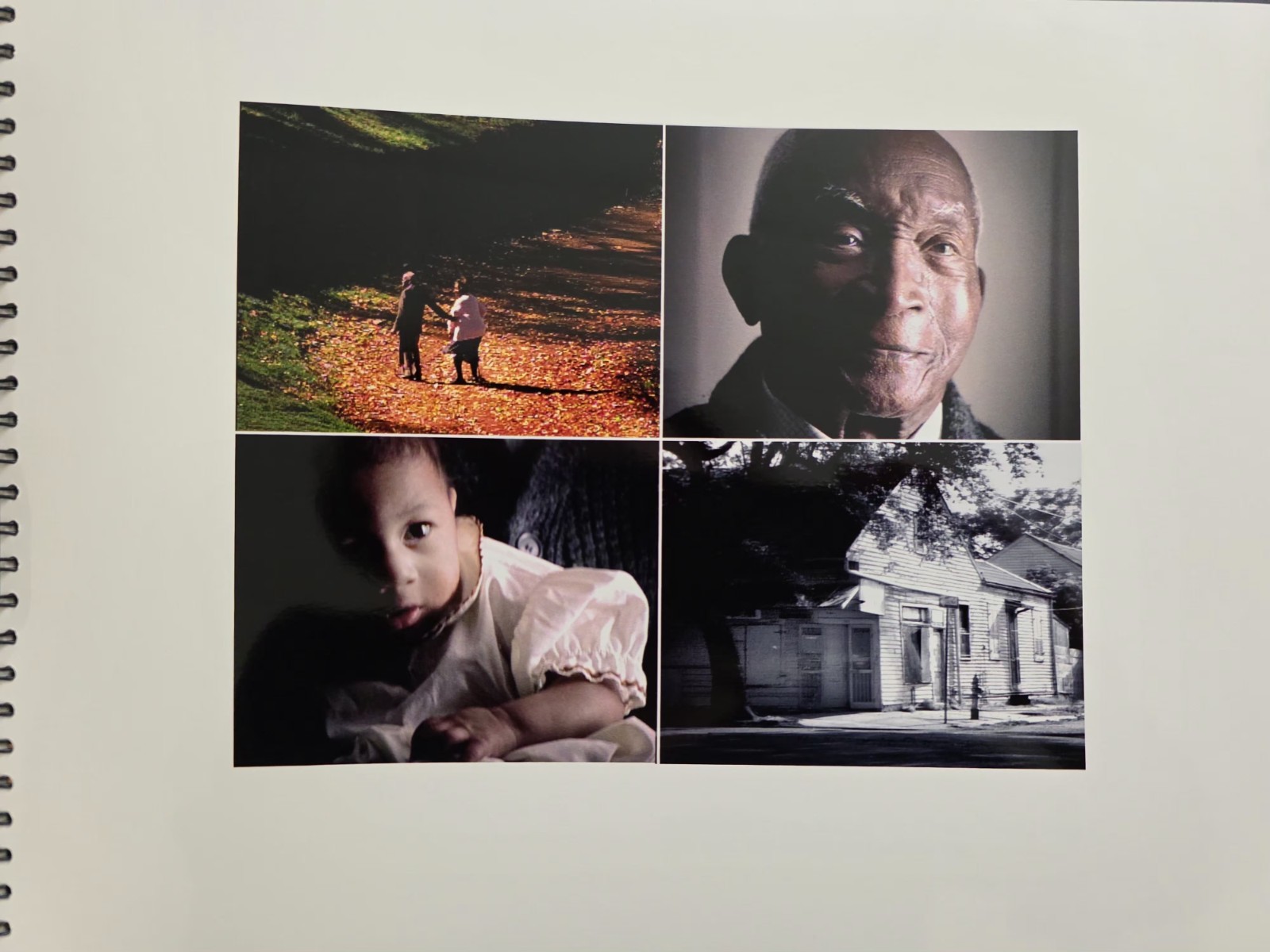 Dreams Large Spiral Bound Photography Book 12.5×9.5 Photo Essay Richard Avedon
