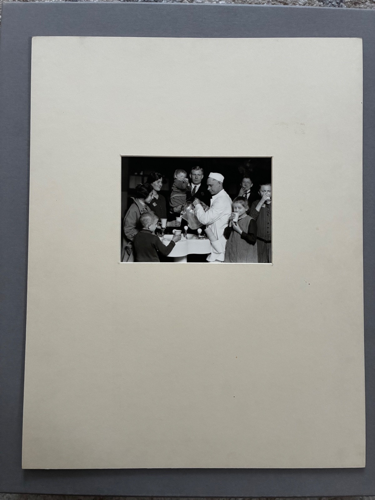 Lewis Hine Ellis Island 1926 Gelatin Silver Photograph Later Print