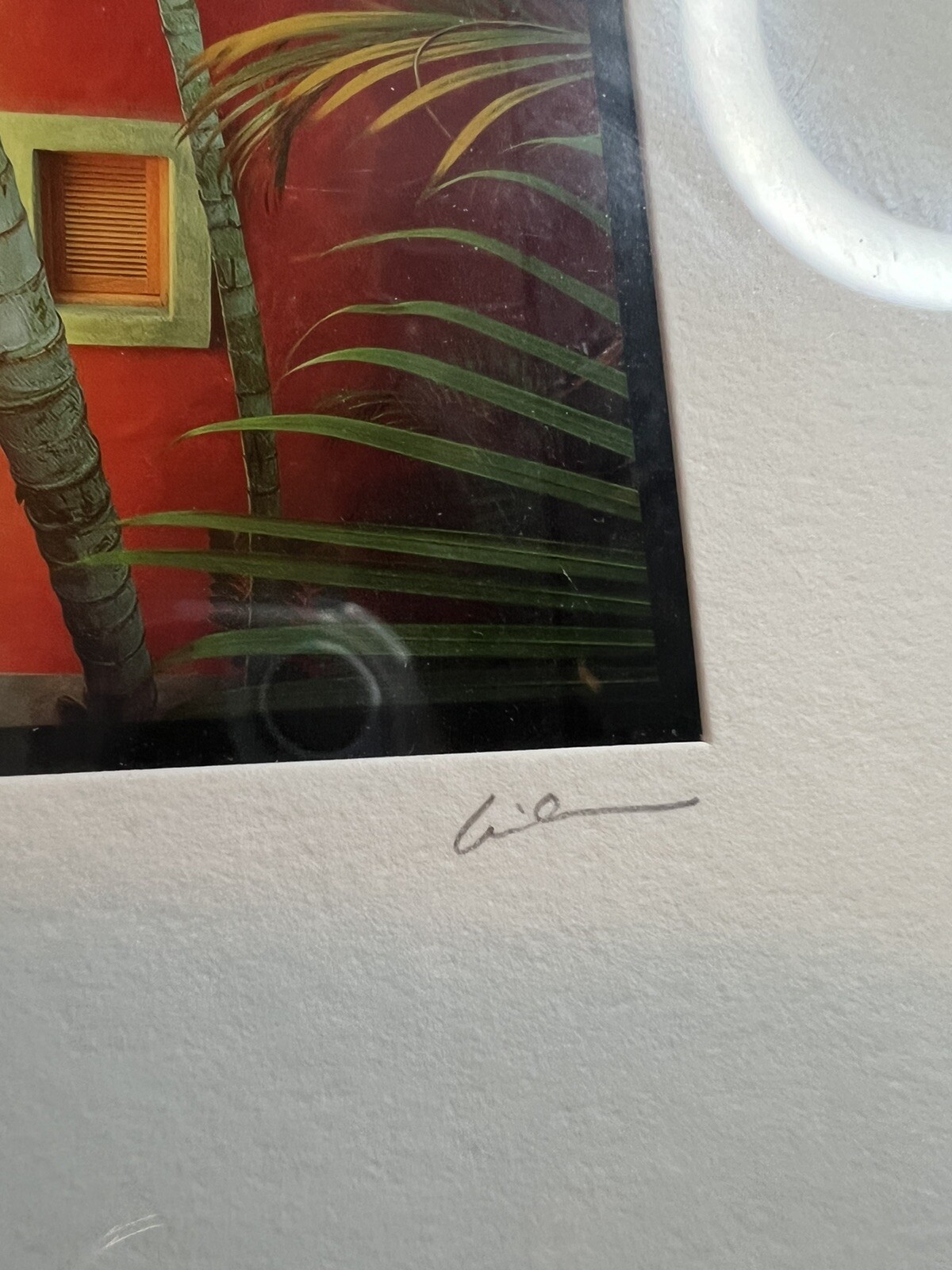 Photo Art Jim Nilsen Photography Framed Matted Mexico Signed Minimalist Colorful