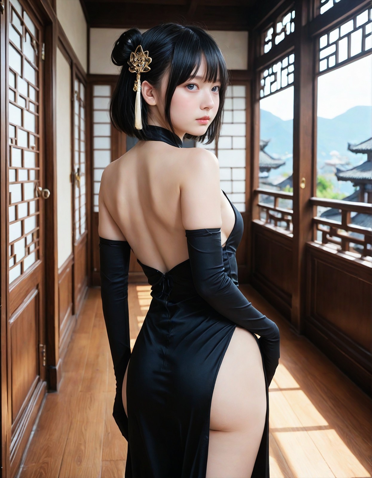 No nudity / AI Girl / aigirl / Asian cute girl (500 images digital download)