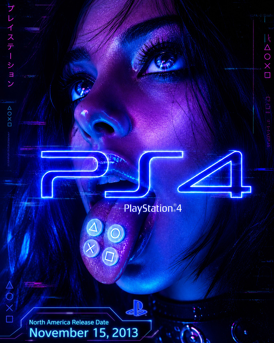 Digital PS2 PS3 PS4 PS5 Gamer Room Posters PNG Bundle Digital Download Wall Art