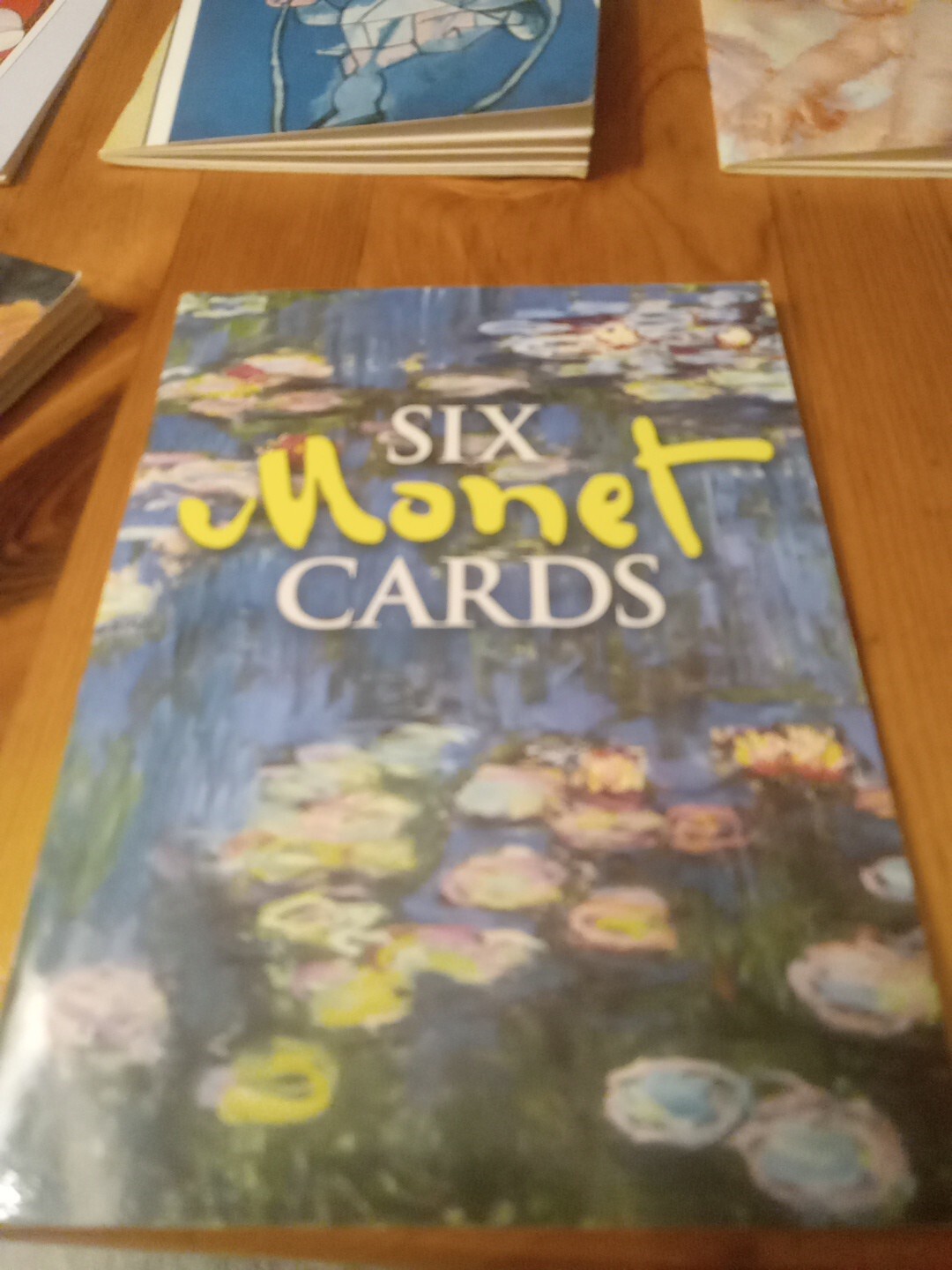 Lot Of 7 Art Postcard Booklets, Monet, Degas, Picasso, Dali,Cassatt..(42 Cards