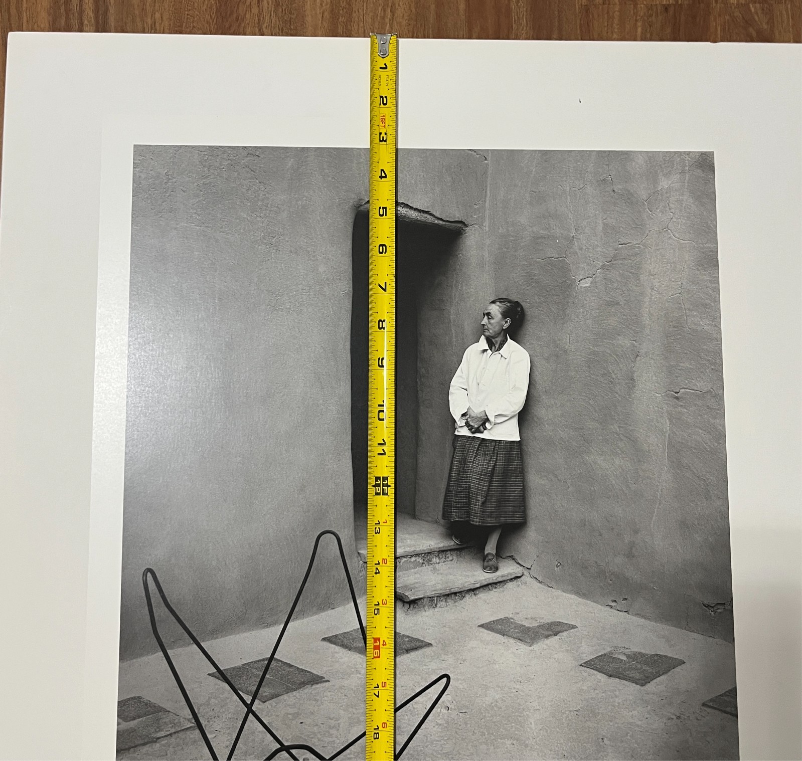 GEORGIA O’ KEEFFE Abiquiu New Mexico Don Worth Reproduction Lithograph Signed