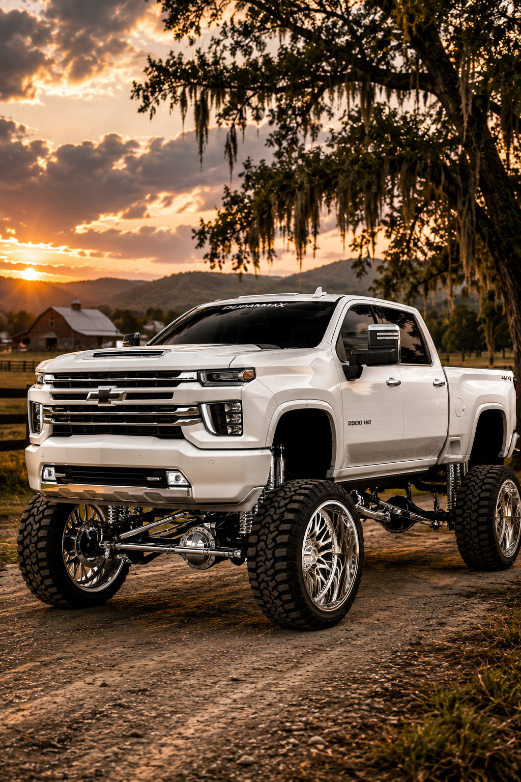 Digital Image Picture Photo Pic Wallpaper Background Jacked Chevy Truck 66554