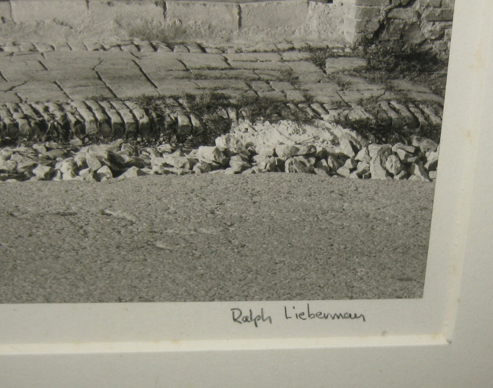 RALPH LIEBERMAN ‘Via Chiantigiana – 1979’ Tuscany Italy Architecture Photograph