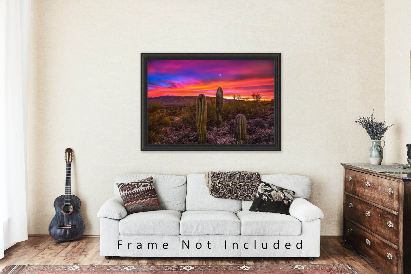 Saguaro Cactus Photography Print | Sonoran Desert Picture | Arizona Wall Art
