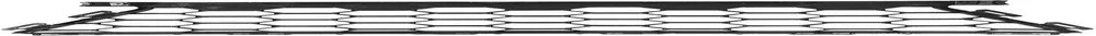 Front Lower Bumper Cover Grille Face Bar Fit for 2017 2018 2019 Honda Civic Hatc