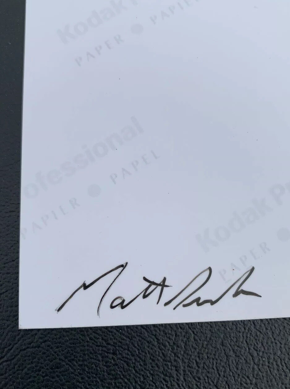 Memphis Tennessee Contemporary Photographer Matt Ducklo Signed Photo. 10 Of 12