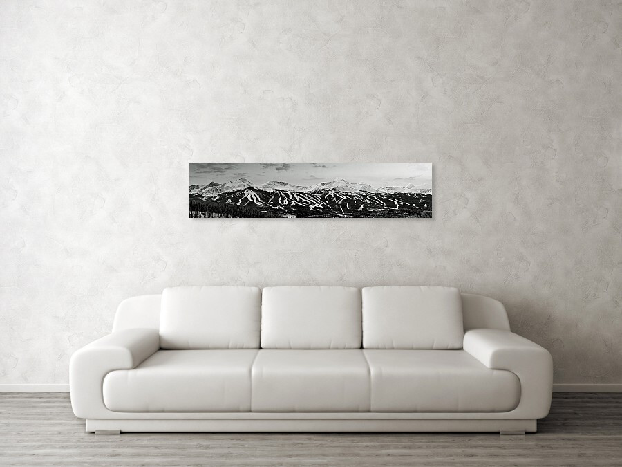 Breckenridge Ski Resort Colorado Landscape Photograph Wall Art Poster Print