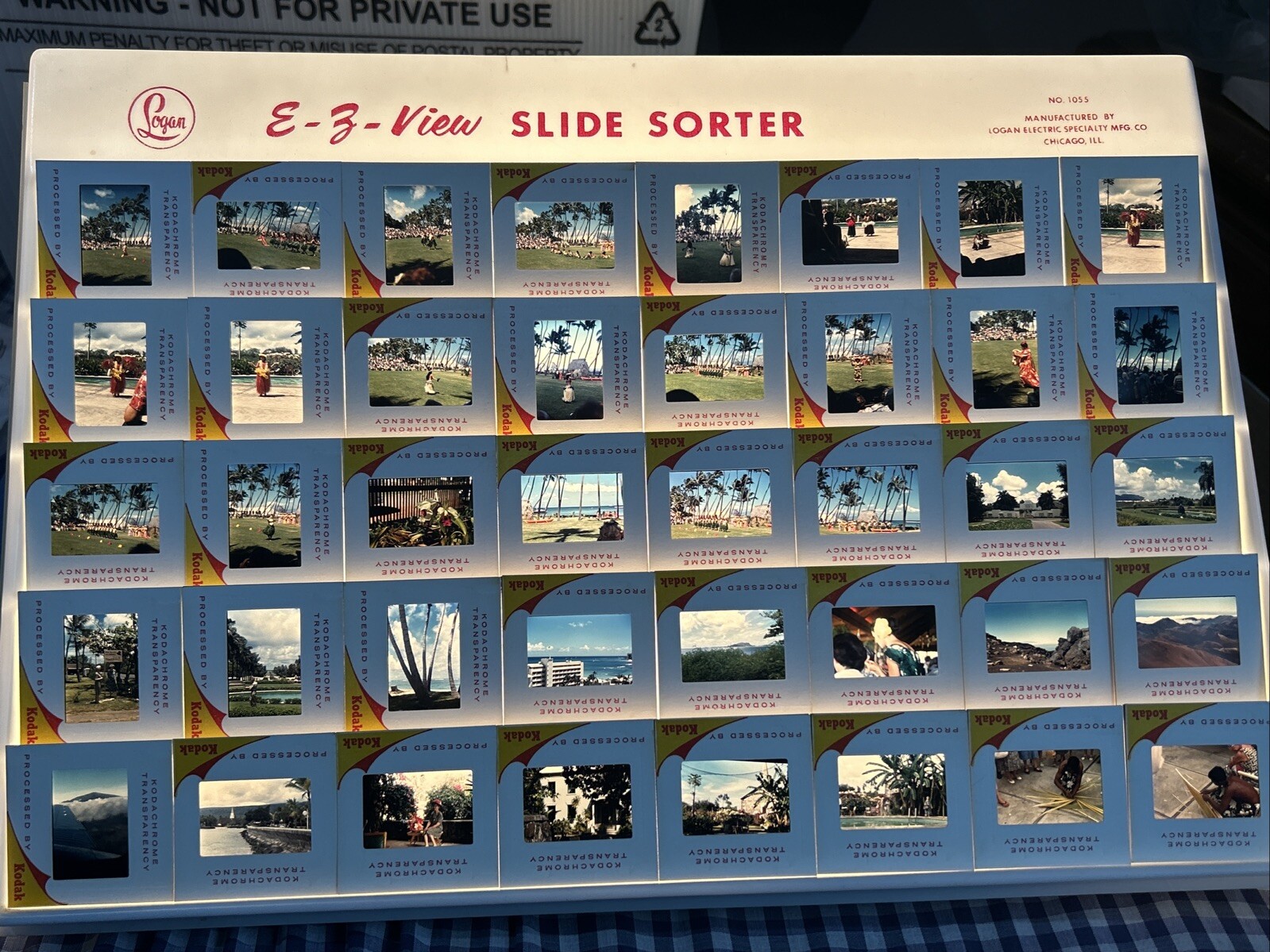 Kodachrome Lot Of 40 1960’s Oahu And Maui Hawaii Trip 35mm Color Slides