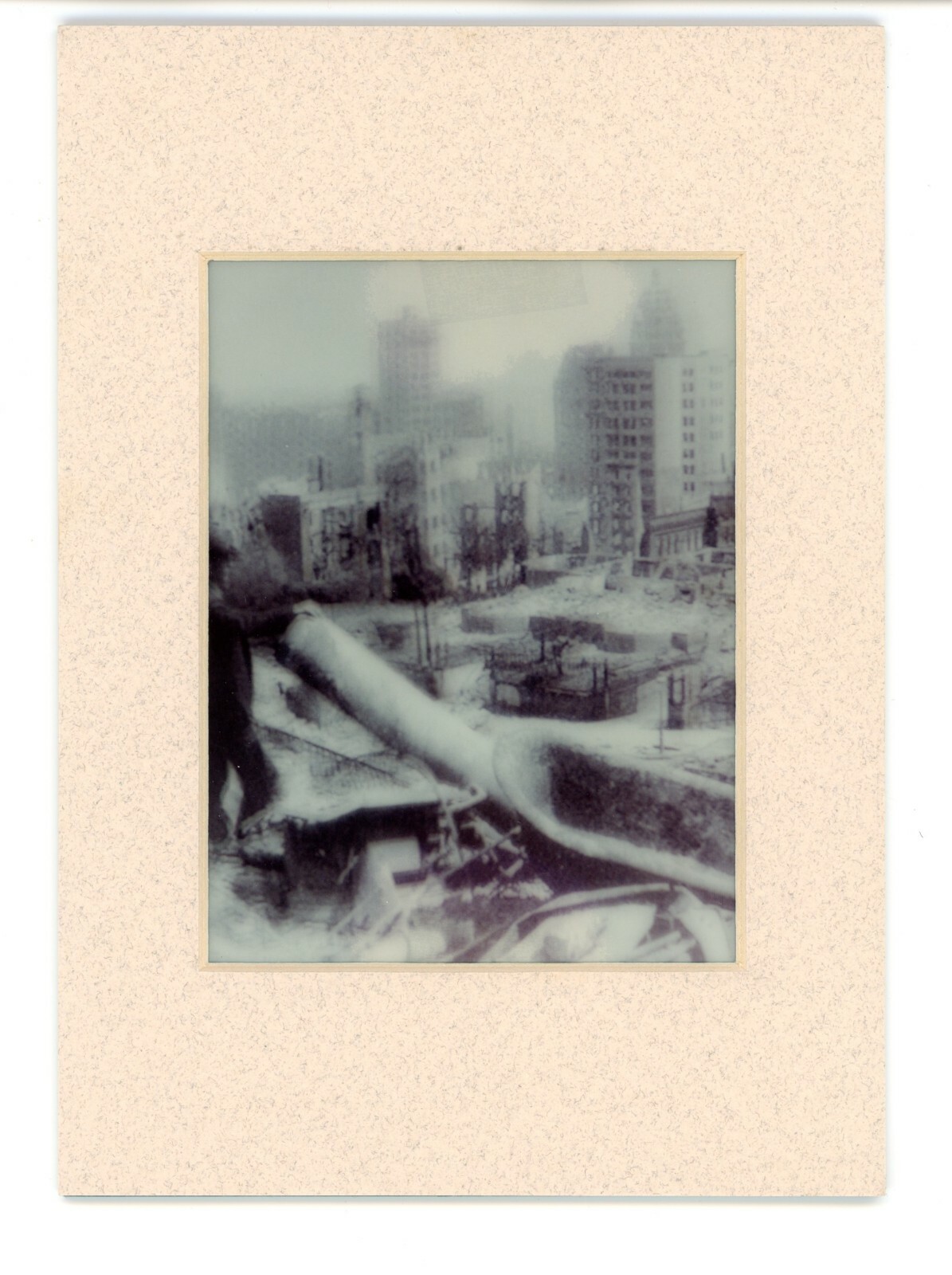 San Francisco Earthquake Circa 1906 3-d Photo Reprint Stereographic Arts 5×7