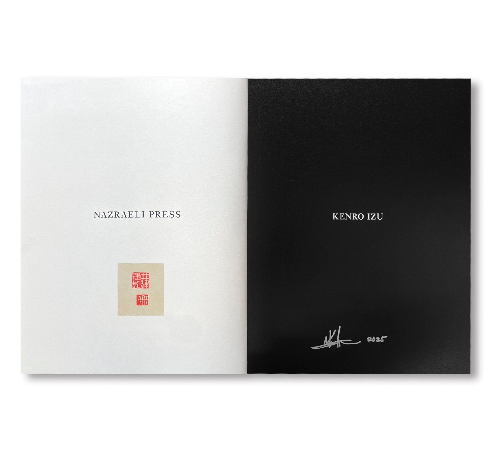 Kenro Izu Mono no Aware Signed Stamped Art Photography Book New Rare