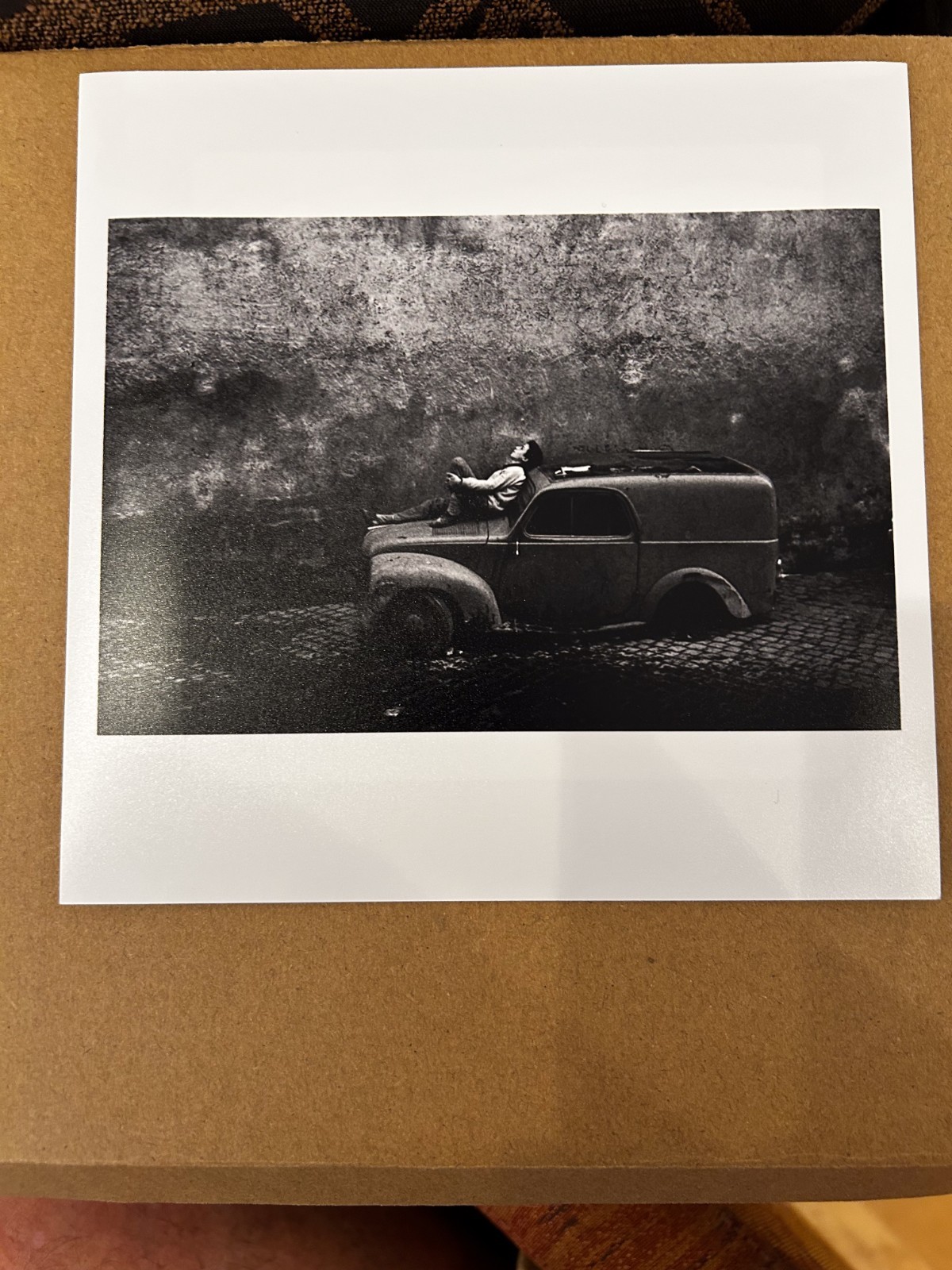 Bruno Barney – Magnum Square Prints Limited – Original signed Photo on the back