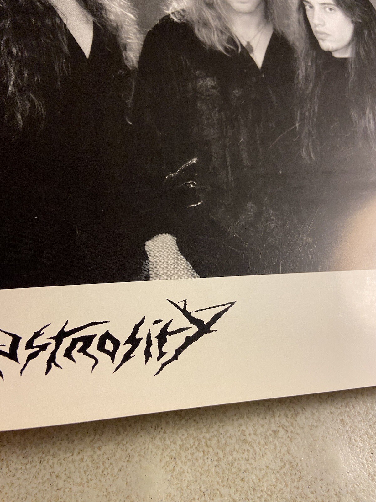 Monstrosity Original Vintage Press Kit 8×10 Promo Photo Insert Death Metal