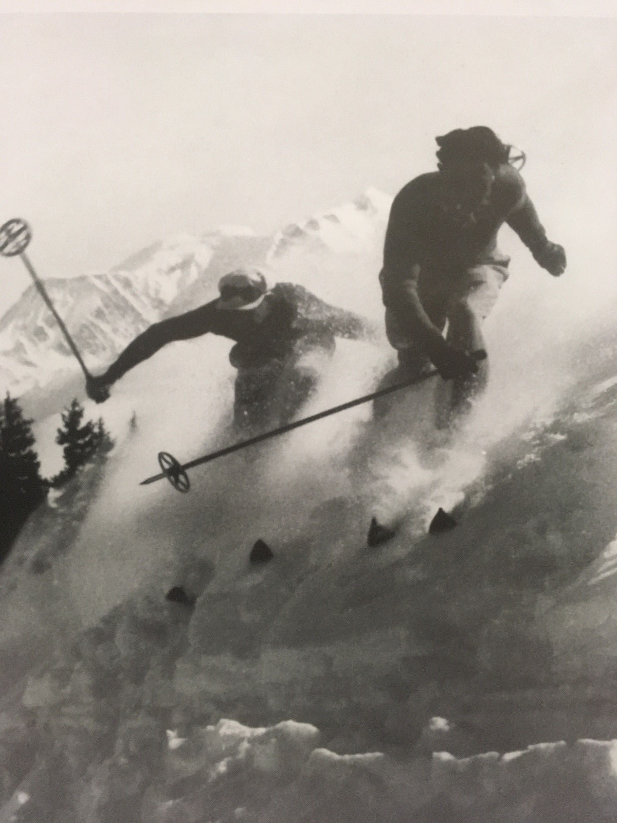 Willy Ronis – Megève, Hiver 1938 – 1988 – Offset