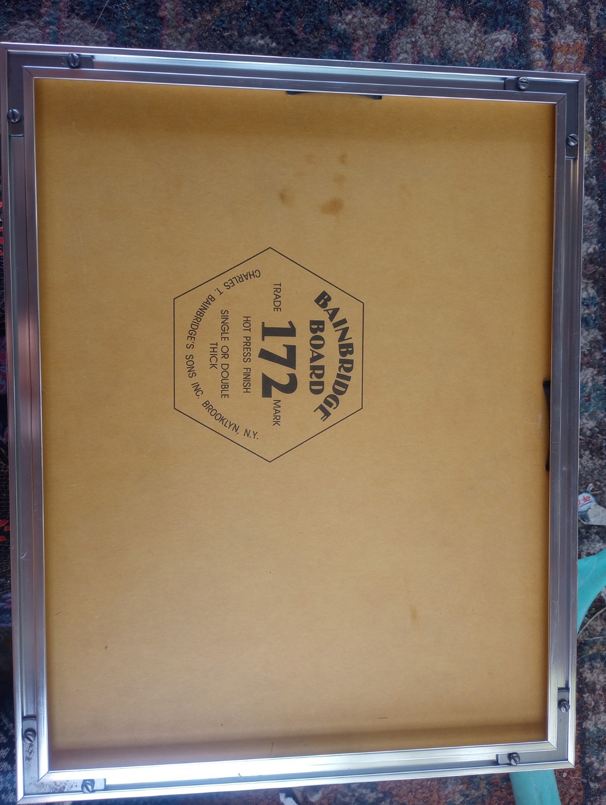 Signed Walker Evans “Greece 1973”