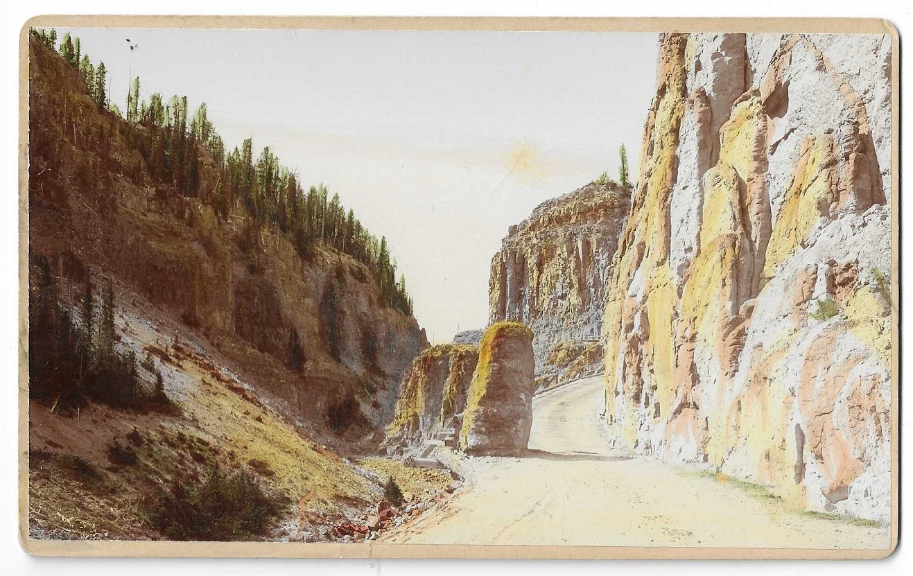 Frank Jay Haynes / Water Color Photographs Hand Painted Yellowstone National