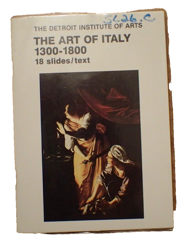 1980 Detroit Institute Of Arts The Art Of Italy 1300-1800 18 Scala Slides & Text