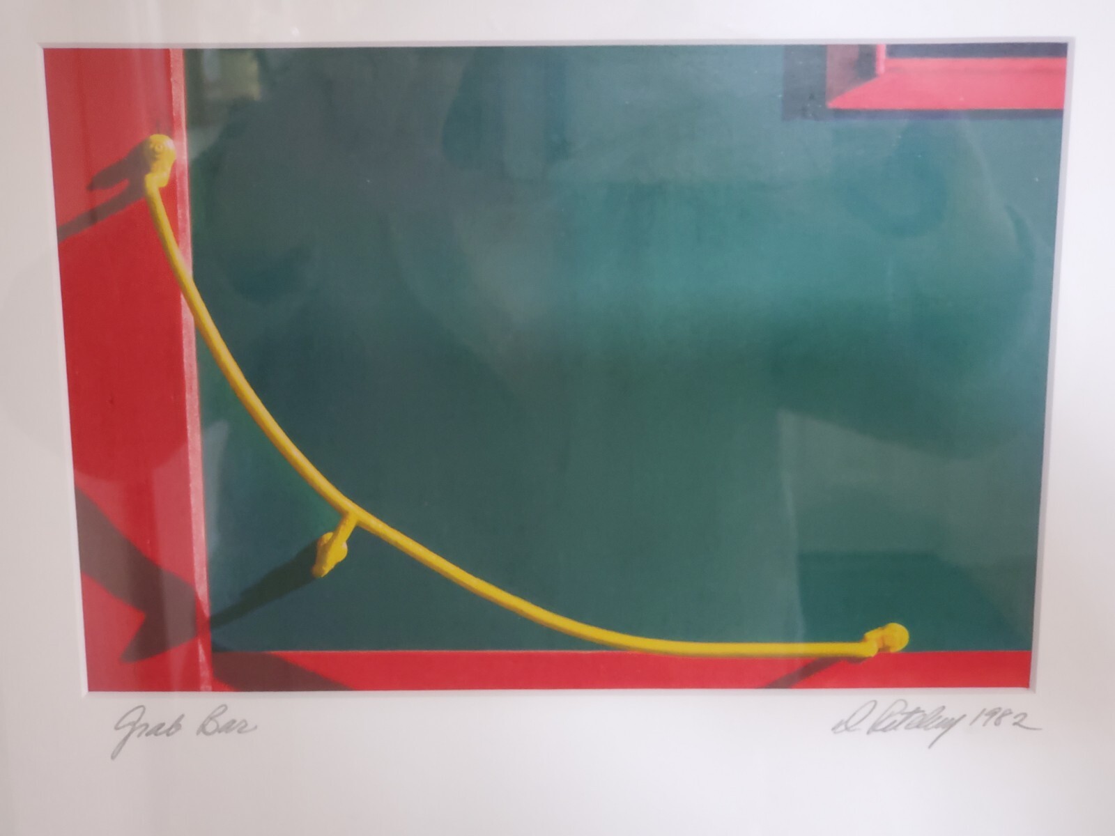 Photographic Art Work by David Ritchey. Signed and dated. Title: “grab bar”