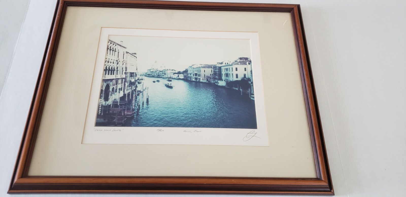 Venice Italy Vintage Photo Dennis Craig Rosen Ltd Edition 185/350 Artist Signed