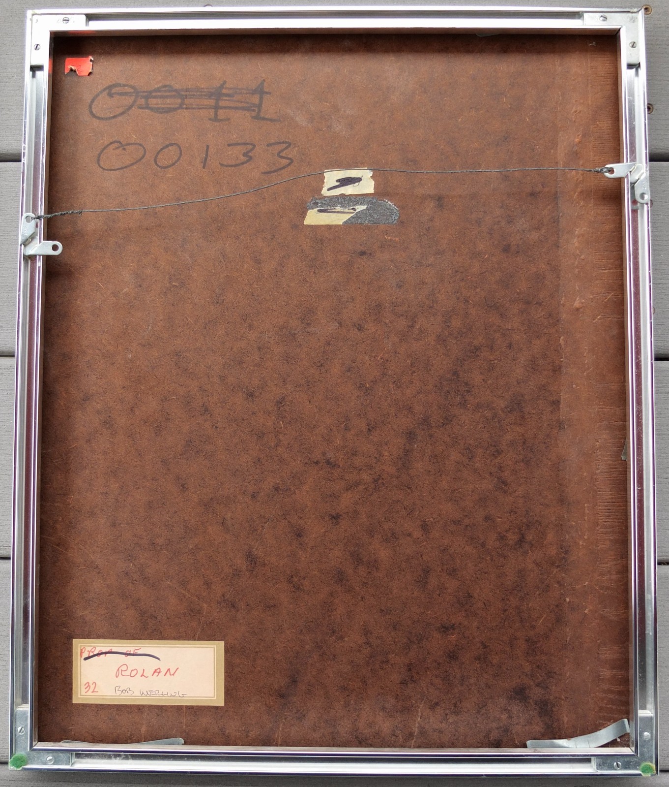 Robert (Bob) Werling 1968 Photograph Early Morning Light Pencil Signed In Frame
