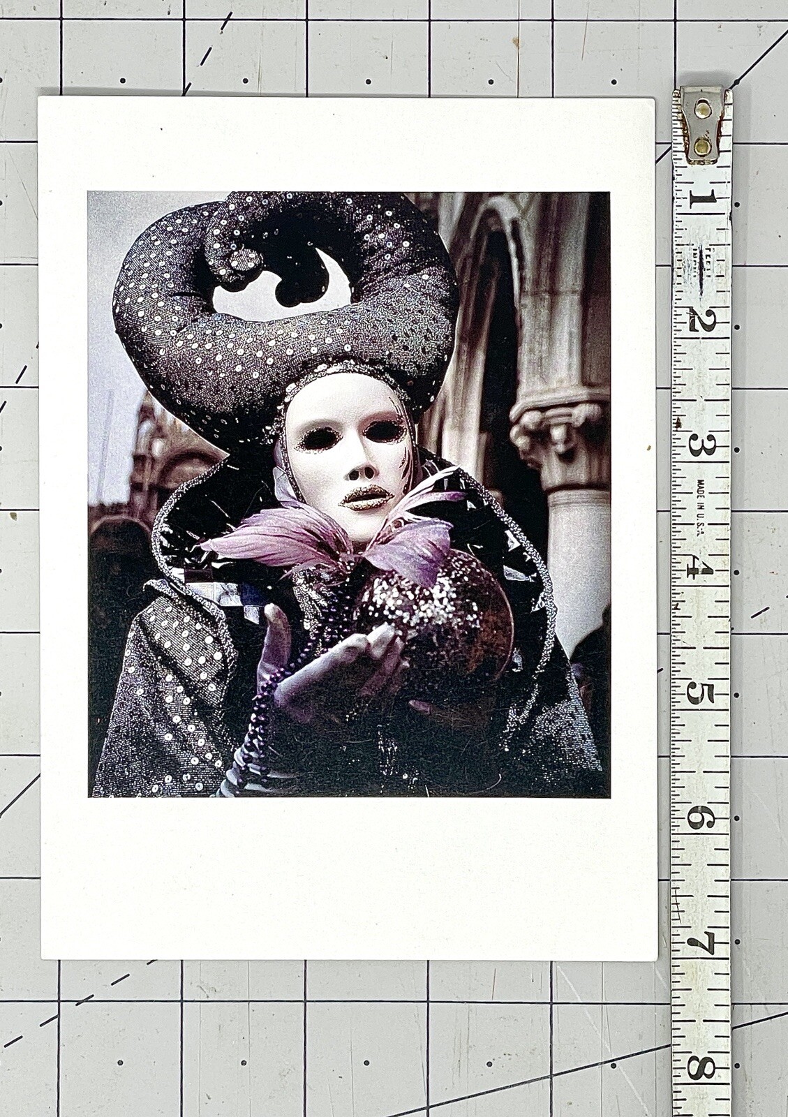 Stephan Brigidi (b. 1951) Art Announcement Card 1996 – Carnevale di Venezia 1995
