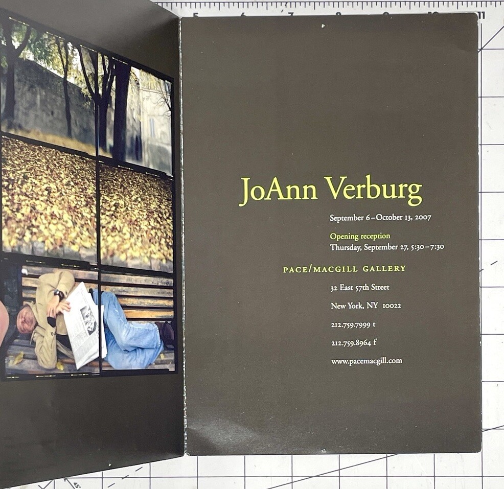 JoAnn Verburg Art Announcement Card 2007
