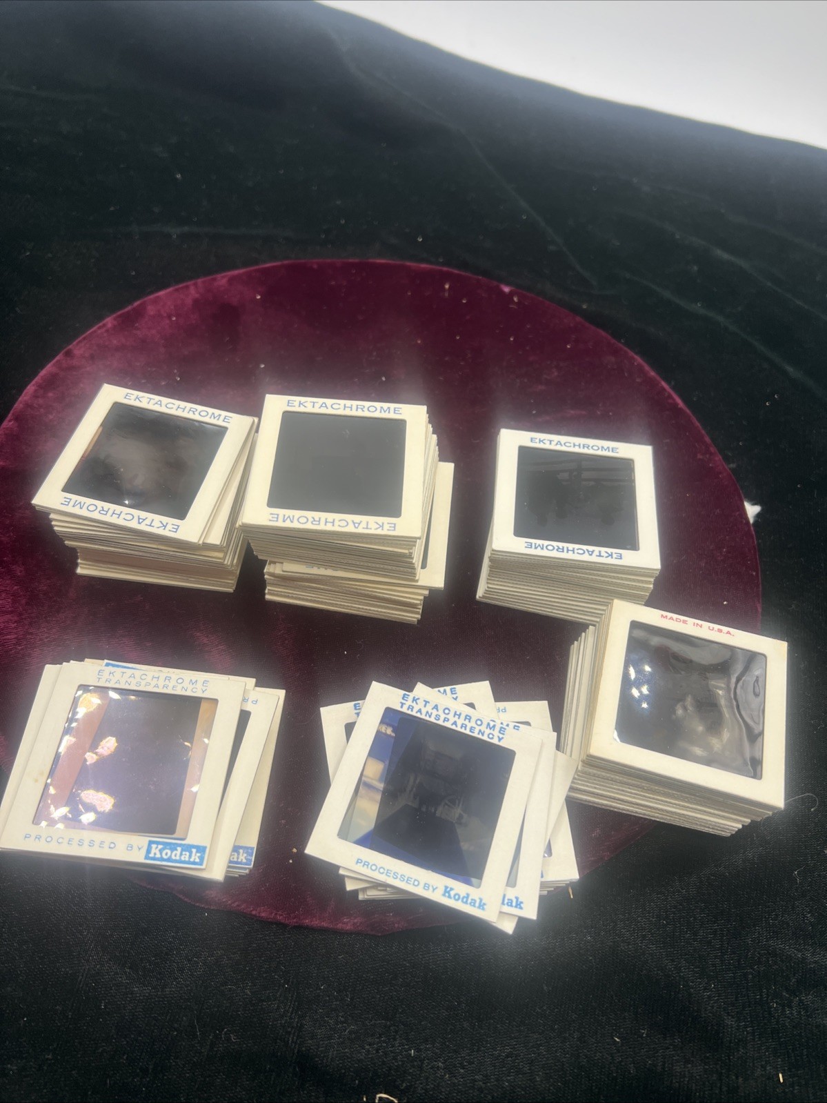 Lot 100 1970’s 60s Ektachrome Family Vacation Holidays Amateur 35mm Color Slides