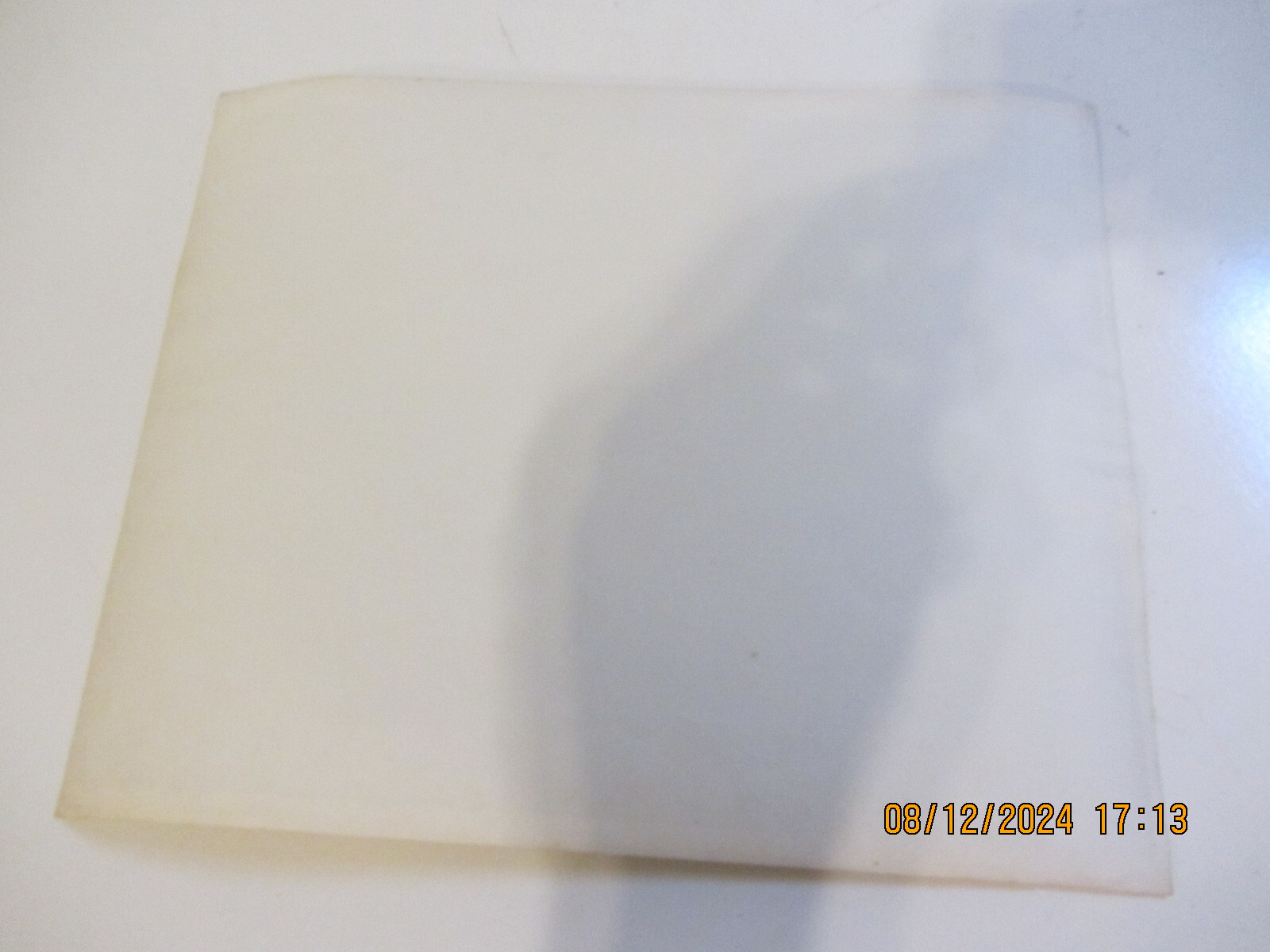 VINTAGE PHOTOGRAPH OF MODERN ART PICTURE ABSTRACT STREET SCENE SIGNED (XL55)