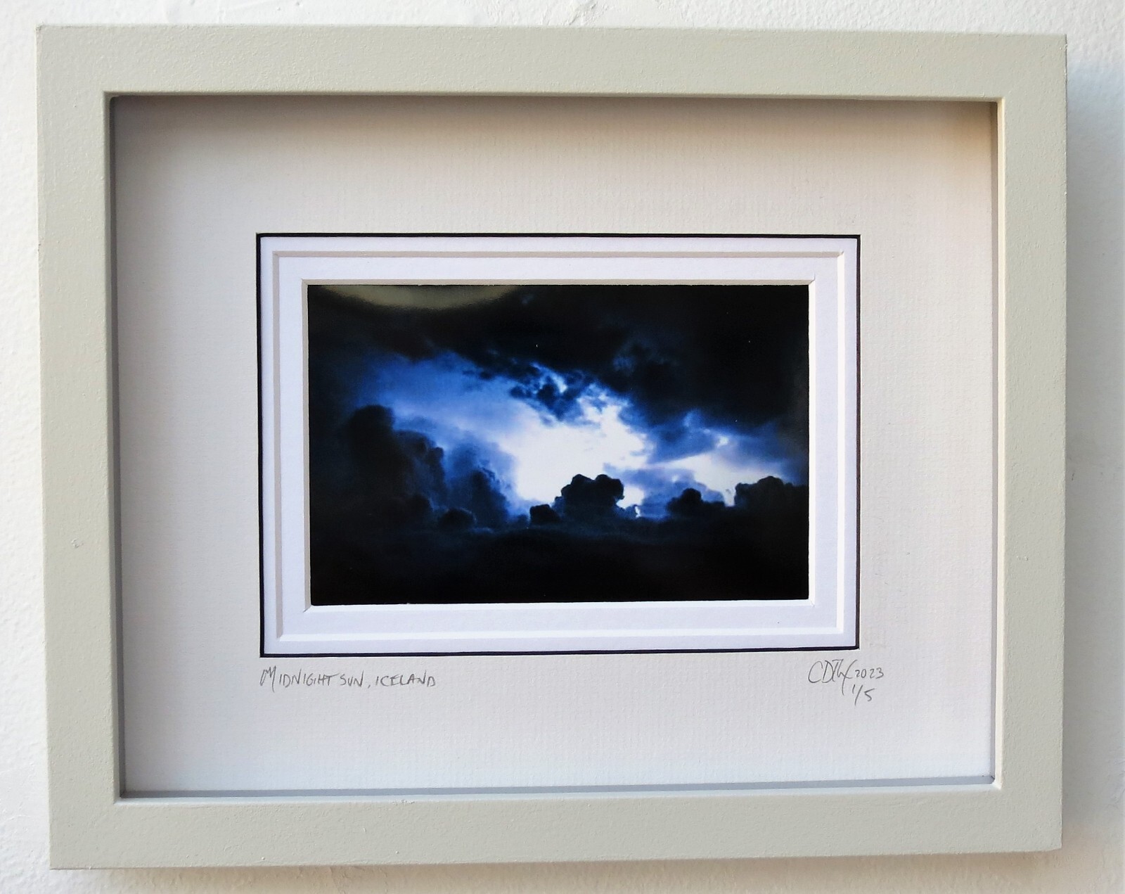 Limited Edition Framed Photography by C. Damien Fox. Iceland, Travel, Sky