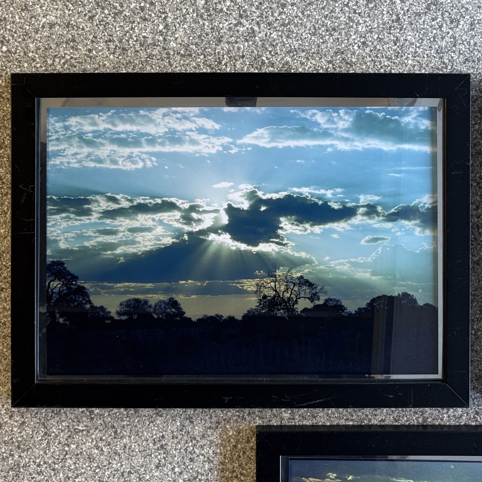 Luigi Sangermano Signed Framed Photo Landscape Photography Lot of 3 Large 16×22