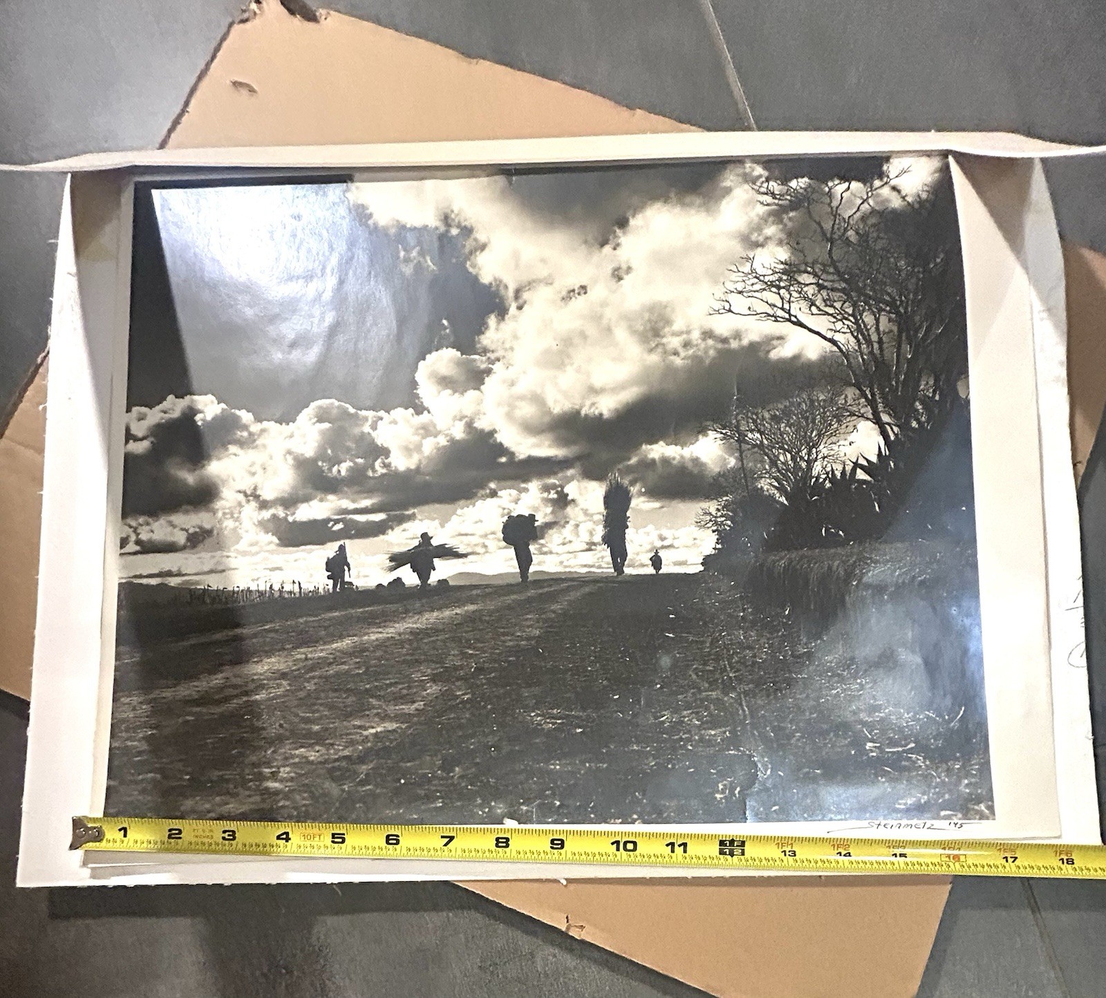 Original Joseph Janney Steinmetz Gelatin Silver Print On Fiber Paper Inscribed**