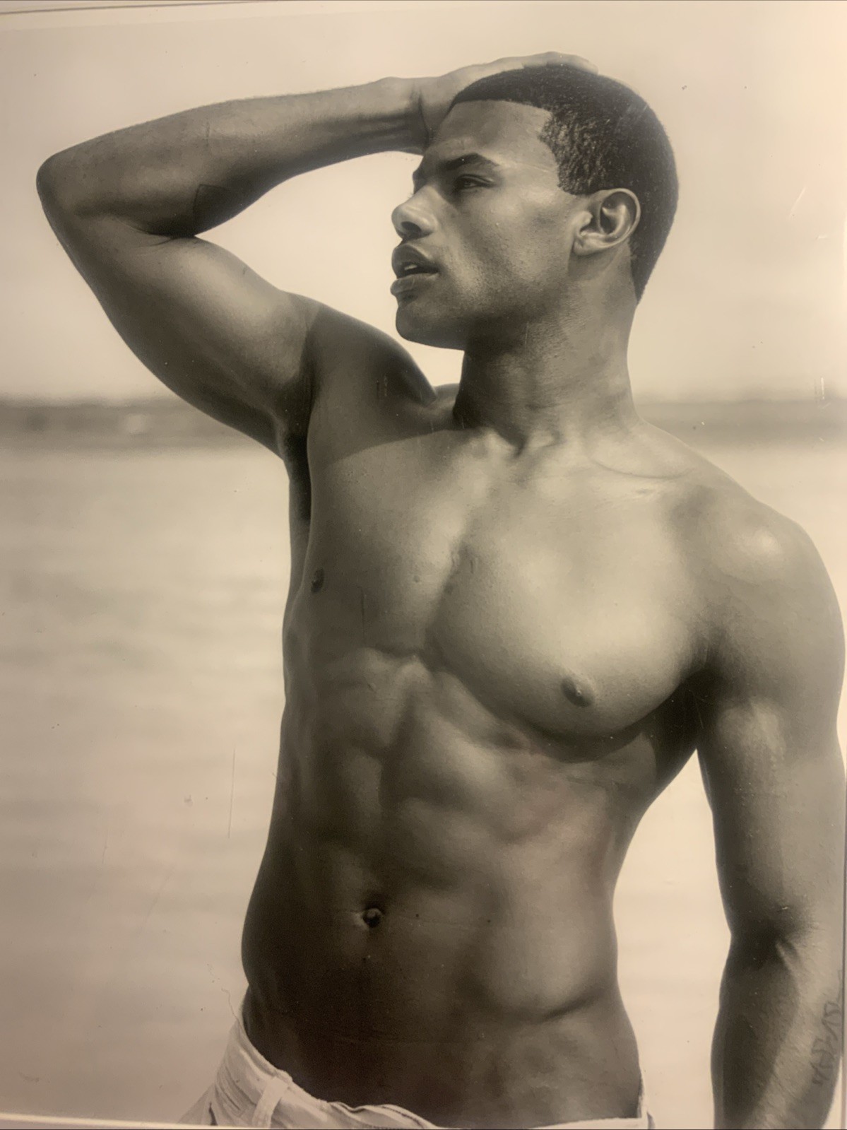 Bruce Weber – Actor Marcus Hill – A&F Summer Love 2005 11×14 Silver Gelatin