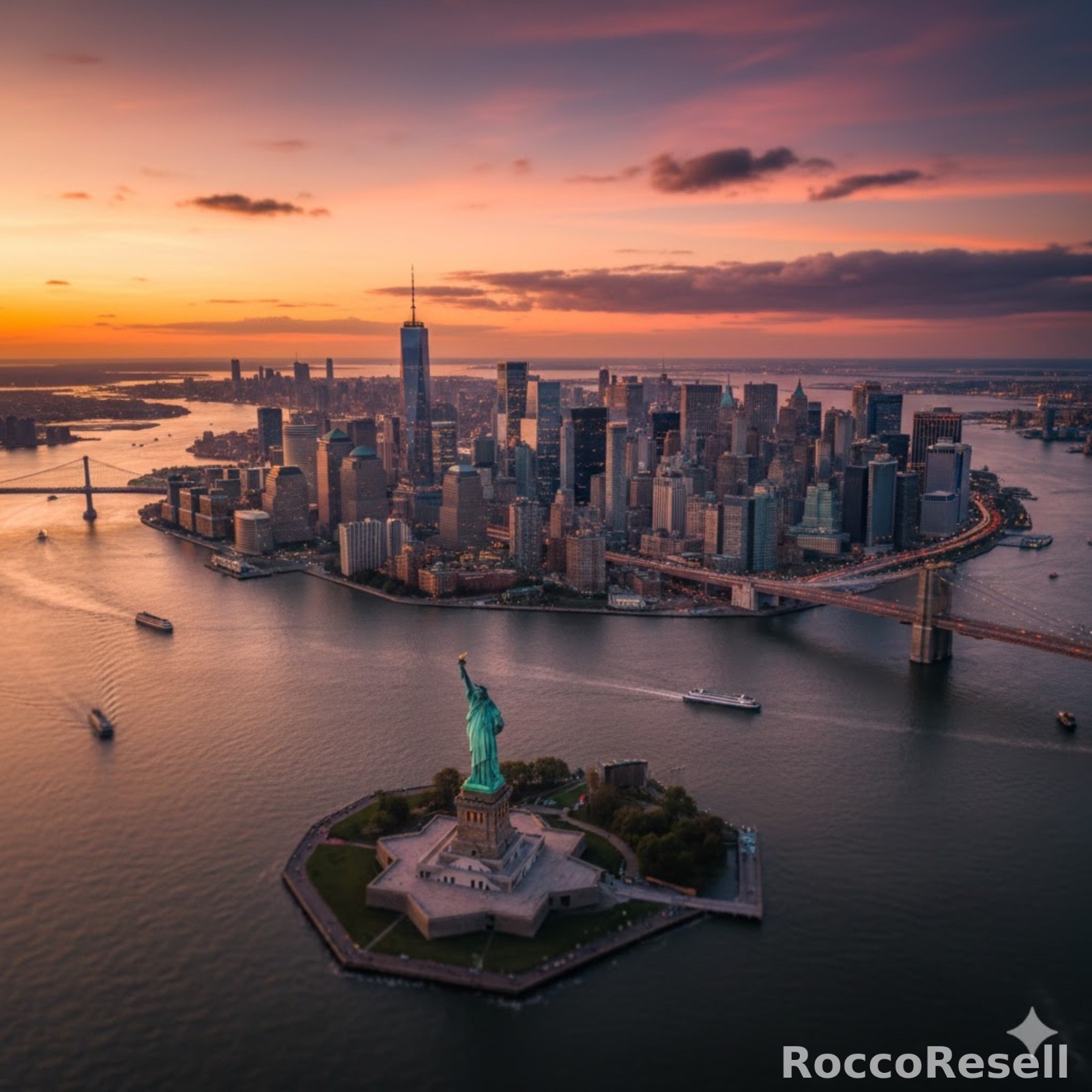 New York Digital Art Poster or Desktop Wall paper Download.