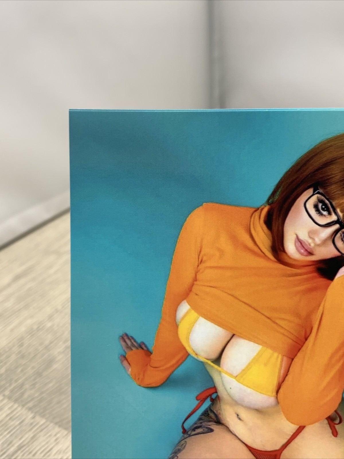 Pinup Girl 4×6 Glossy Photograph Beautiful Woman Sexy Velma Cosplay Stunning