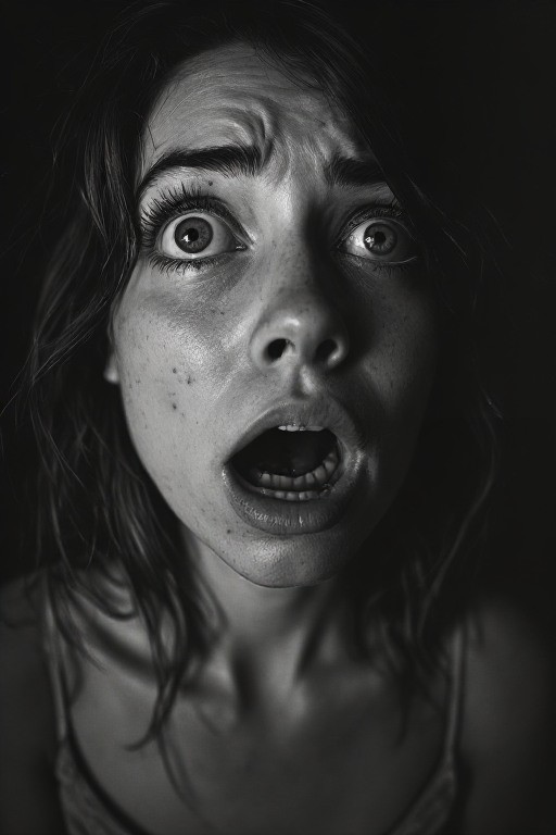 5 ~ 4X6 Glossy WOMEN Fine Art ‘SHOCKED ‘ Photo FANTASY Set ! 2013590116