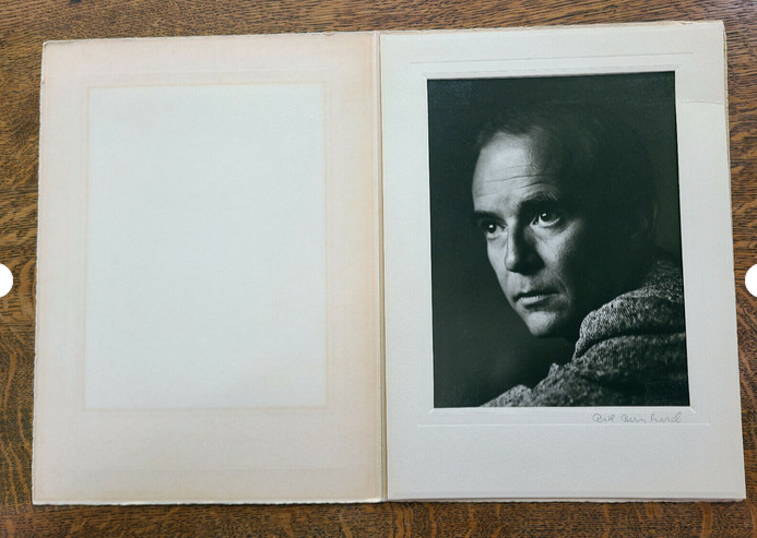 RUTH BERNHARD Signed Gelatin Silver Print B&W 7 1/2 x 9 1/2 NOT a Photo Gravure