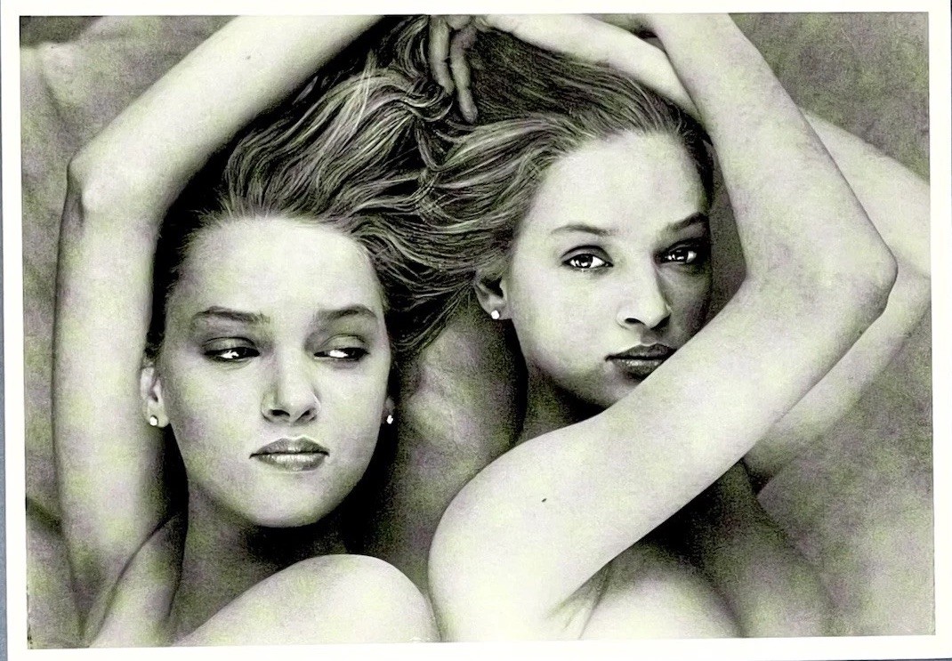 Uma Thurman 1988 Art Print Card Photo By John Chan Fotofolio 4”x6”