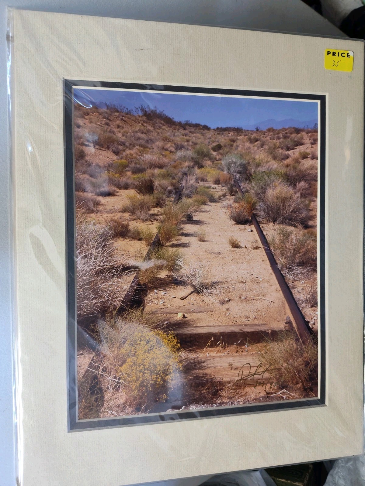 Don Schimmel Signed Numbered Photo 303/950 Photography Art “End Of The Line”