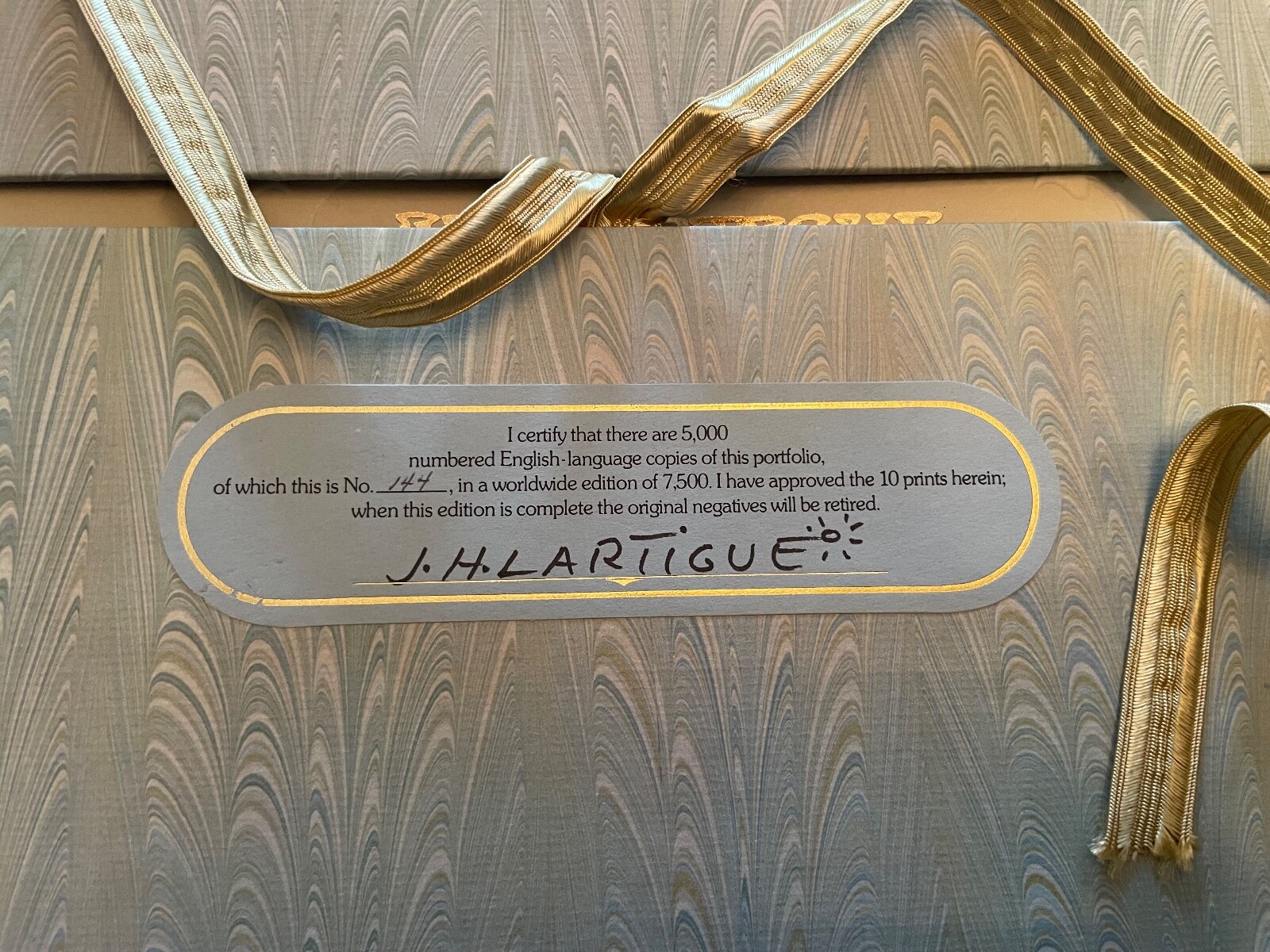 J H Lartigue – A Collectors Portfolio 1903-1916 Time-Life