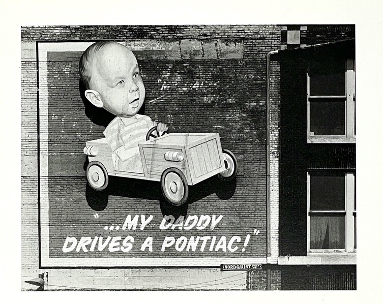 Nathan Lyons (1930-2016) Art Announcement Card April 2000 – Notations