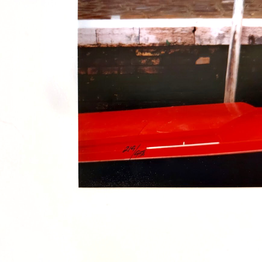 Dry Matted Photo of Burano Venice Italy Signed & Numbered 20″ x 18″