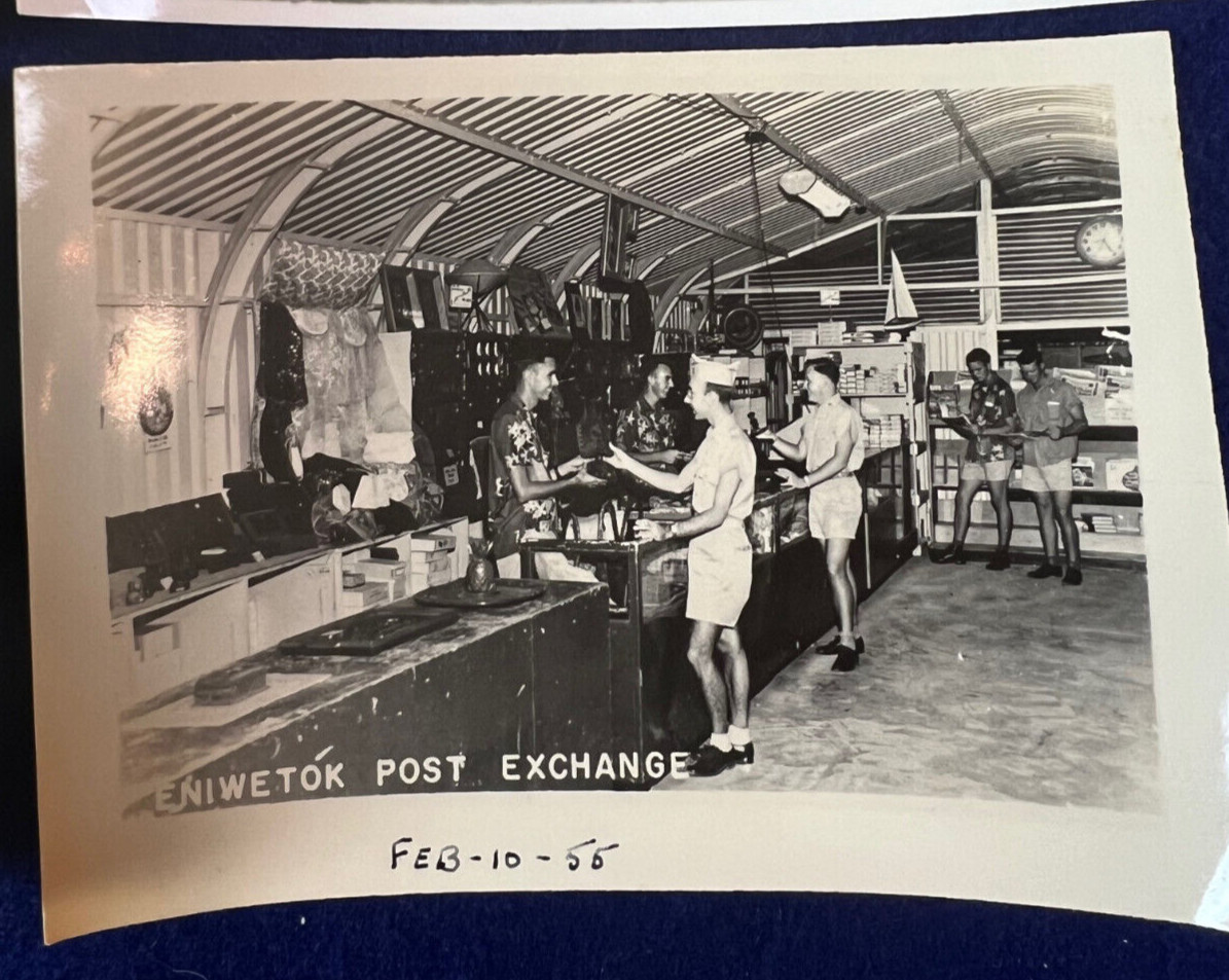 Photos of WWII Naval Base Now Destroyed by Nuclear Bomb Eniwetok Atoll Lot