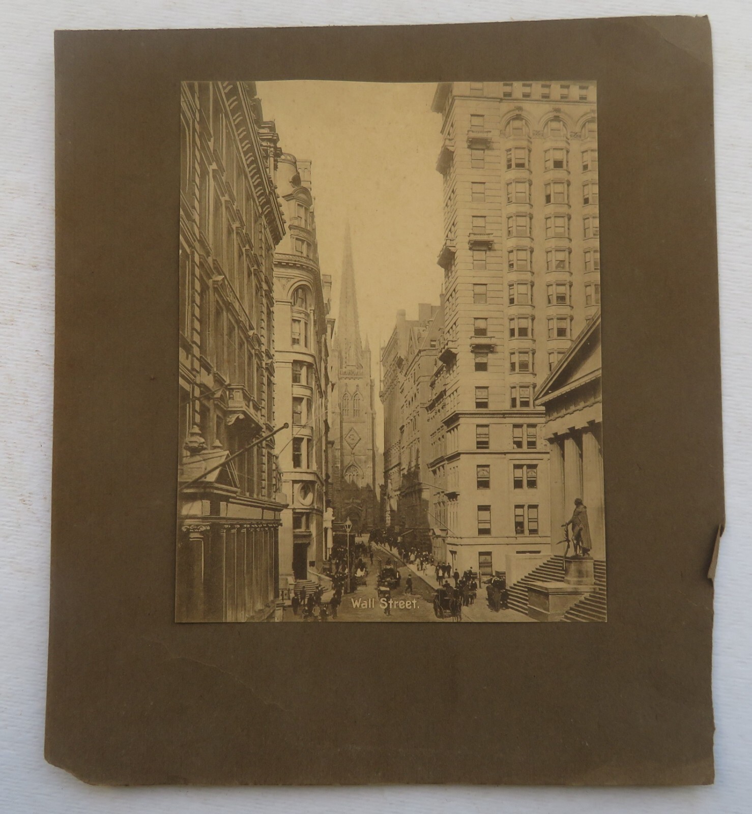 1903 NEW YORK National Art View Co Architect Monument Print photo Album sheets