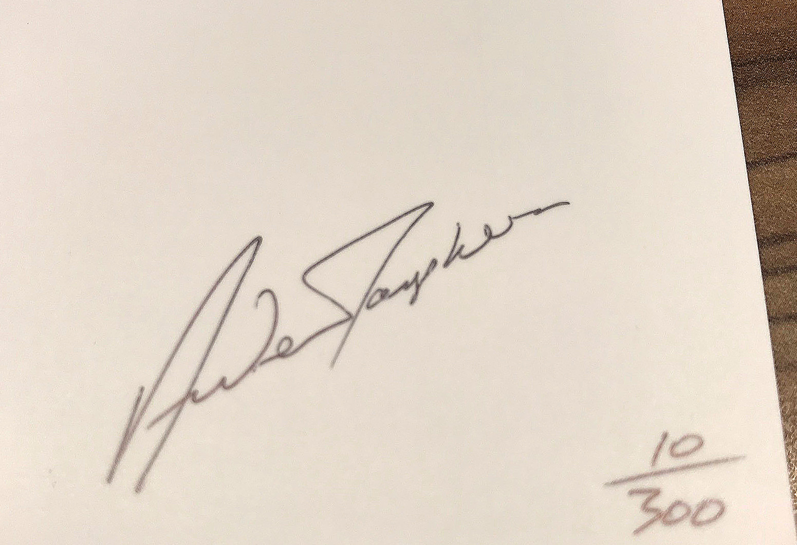 “TWO MILLION MILES” LIMITED EDITION “ANDREW MACPHERSON” WITH SIGNED PRINT 10/300